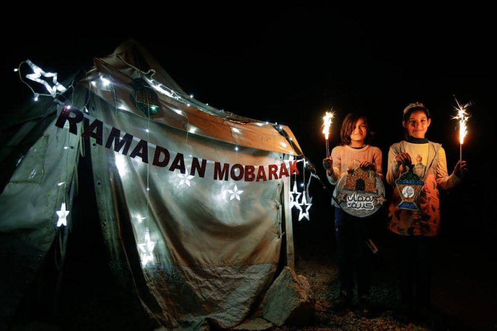 ilustrasi malam takbiran (pexels.com/Noor Aldin Alwan)