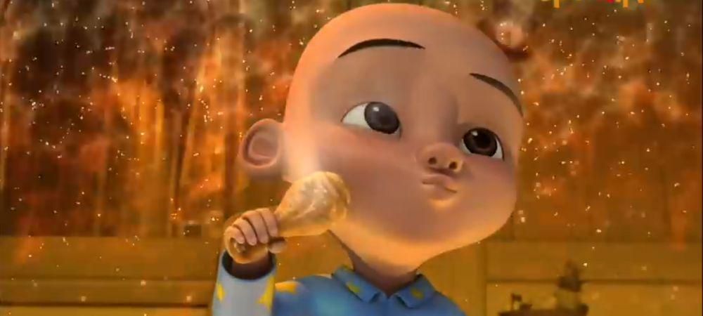 Ayam goreng di dunia Upin dan Ipin (youtube.com/Les' Copaque Production)