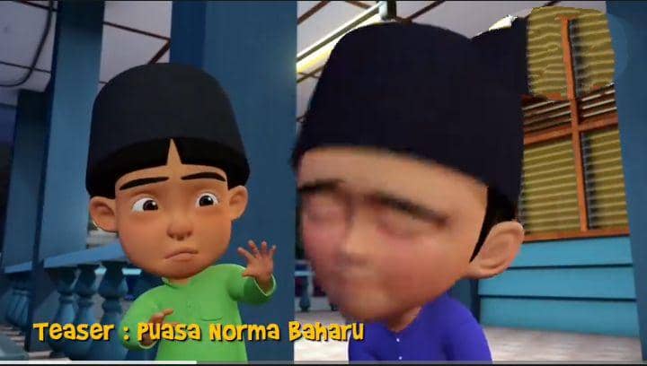 Fizi mengklaim Jarjit bertingkah di luar nalar di Upin dan Ipin (Jarjit (dok. Les Copaque' Production/Upin Ipin))