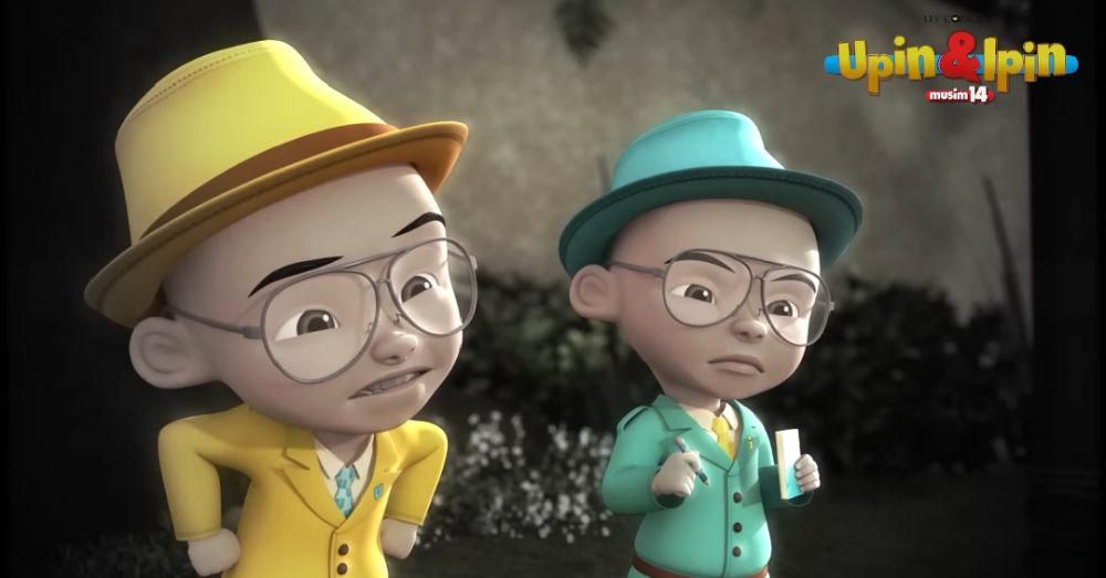 Upin dan Ipin mode detektif (youtube.com/Les' Copaque Production)