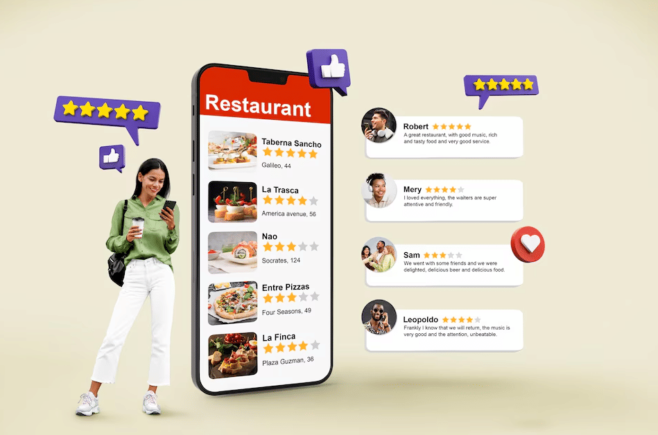 ilustrasi baca review (freepik.com/freepik)