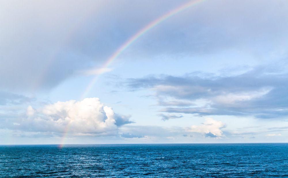 Pelangi di laut (Pixabay.com/Michelle_Raponi)