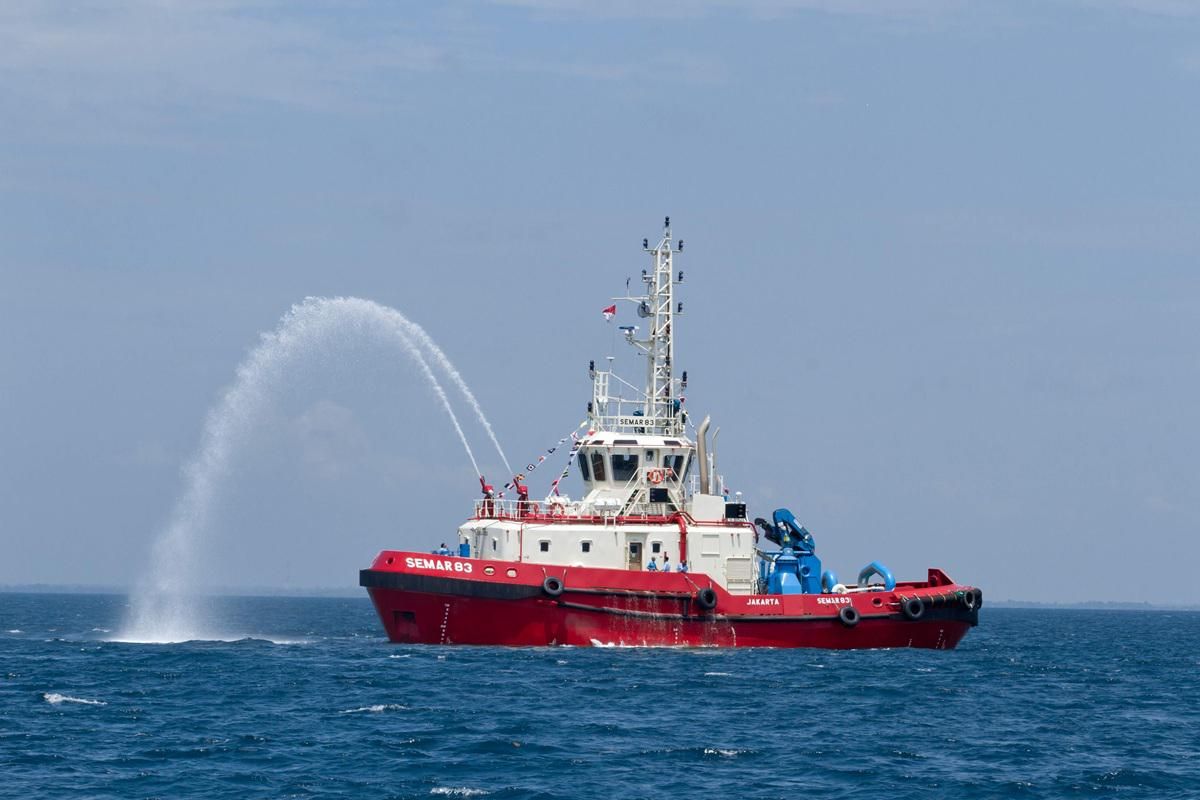HUMI Perkuat Armada, Akuisisi Kapal Tunda TB Trans Pacific 201