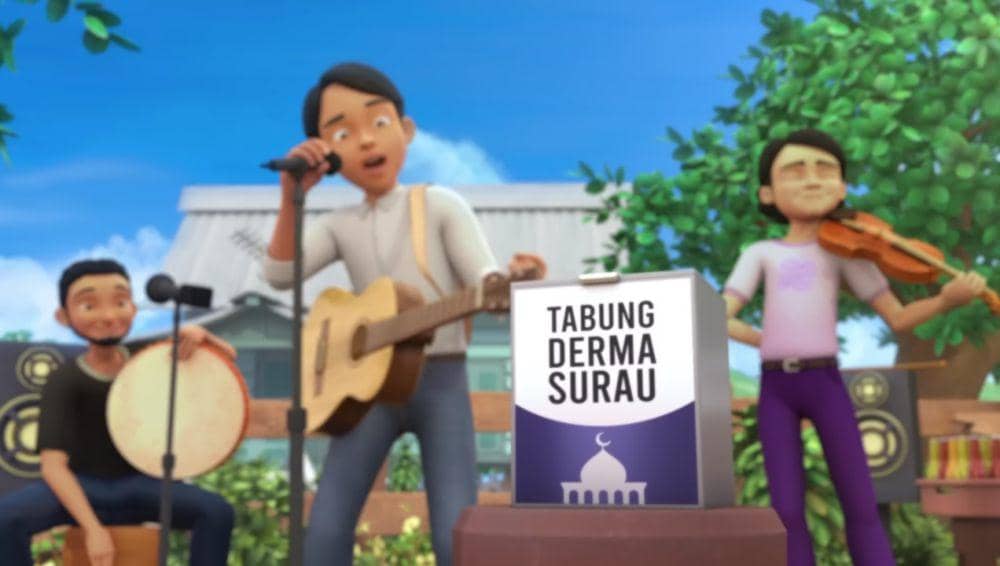 cuplikan episode Irama Raya di serial Upin dan Ipin (youtube.com/Les' Copaque Production)