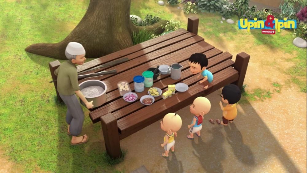 cuplikan episode Ibadah Puasa di serial Upin dan Ipin (youtube.com/Les' Copaque Production)