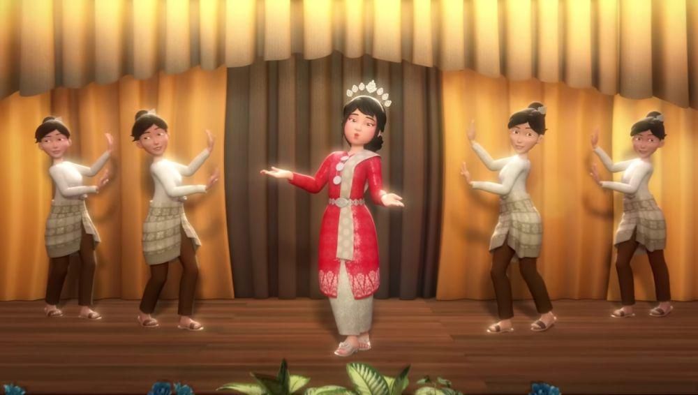 cuplikan serial animasi Upin dan Ipin (youtube.com/Les' Copaque Production)