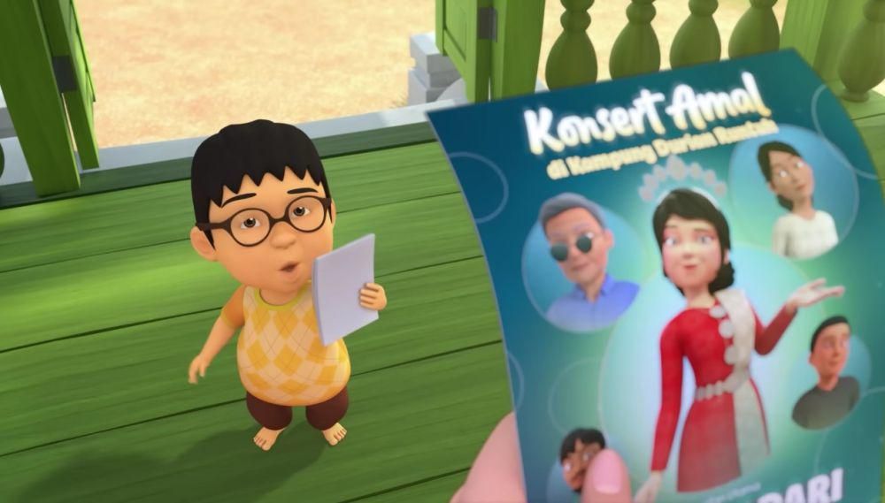 cuplikan serial animasi Upin dan Ipin (youtube.com/Les' Copaque Production)