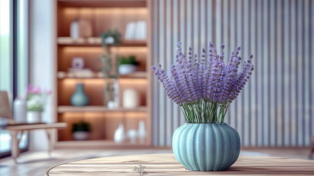 ilustrasi bunga lavender (freepik.com/freepik)