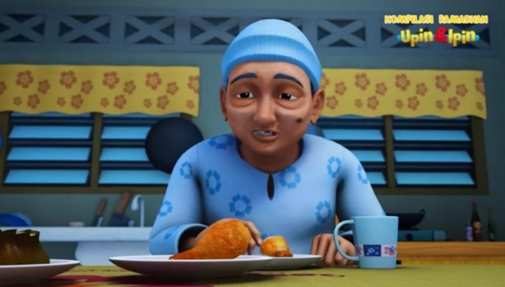 Opah di serial kartun Upin dan Ipin (youtube.com/Les' Copaque Production)