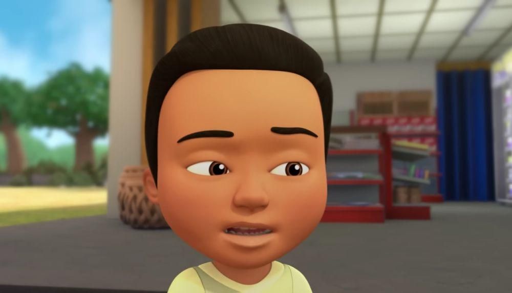 Ijat di serial kartun Upin dan Ipin (youtube.com/Les' Copaque Production)