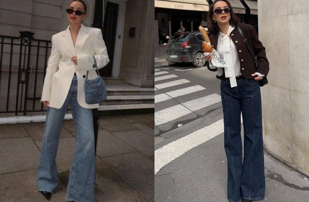 10 Ide Styling Blazer dan Jeans ala Fleur Raffan | IDN Times