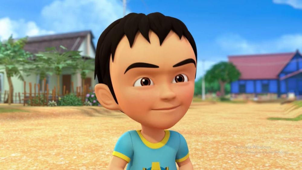 potret Fizi di animasi Upin & Ipin (youtube.com/Les' Copaque Production)