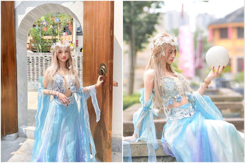 7 Potret Catheez Cosplay Jadi Mermaid dari China | IDN Times