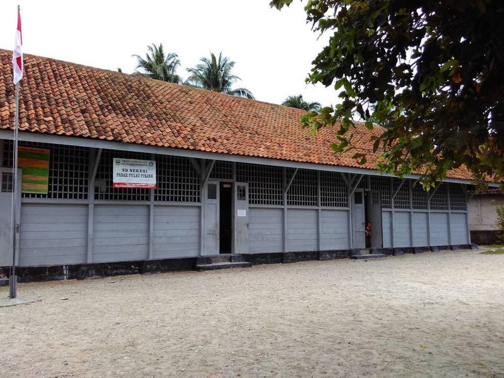 SD Negeri Pasar Pulau Pisang, Bangunan Sekolah Tertua di Lampung (Instagram/fimtraventure)