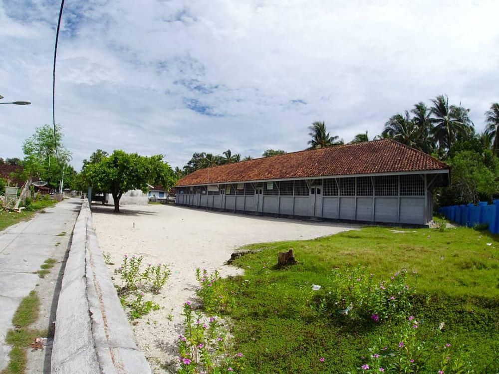 SD Negeri Pasar Pulau Pisang, Bangunan Sekolah Tertua di Lampung (Instagram/24.frd)