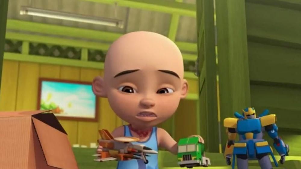 cuplikan Ipin sedang bermain (dok. Les' Copaque/Upin dan Ipin)