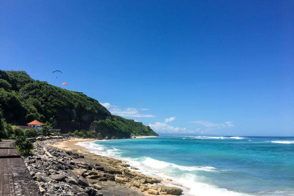 panorama Pantai Pandawa (dok.pribadi/Natalia Indah)