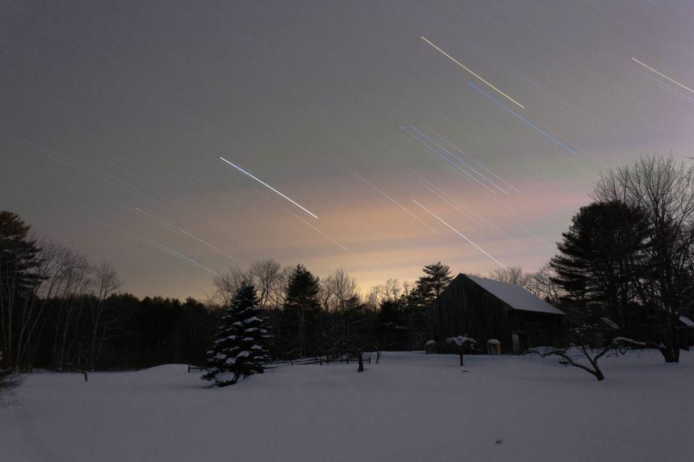 ilustrasi hujan meteor Eta Aquarid (pixabay.com/StockSnap)