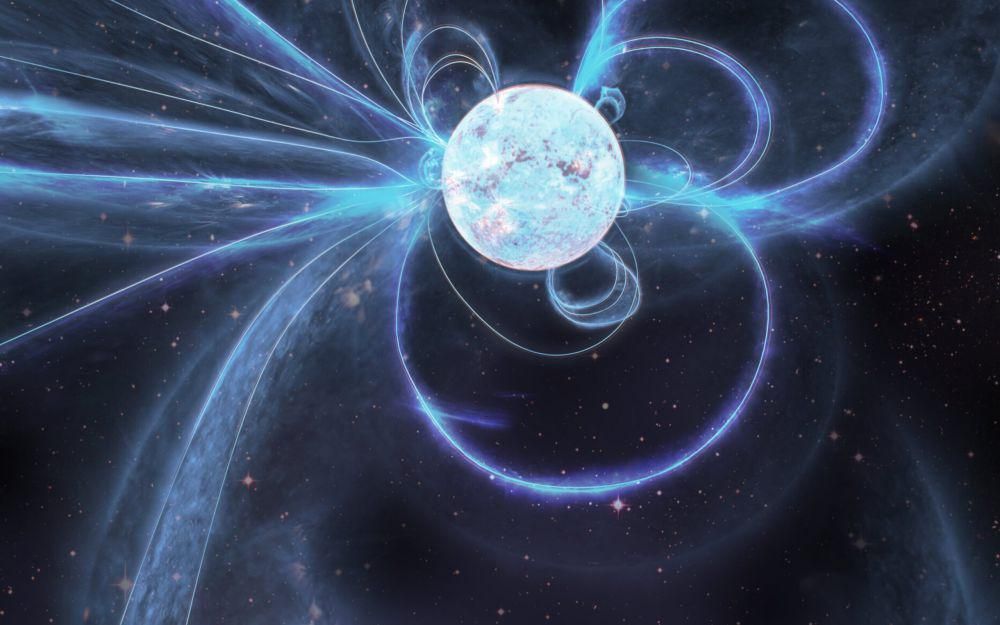 ilustrasi bintang neutron (phys.org)