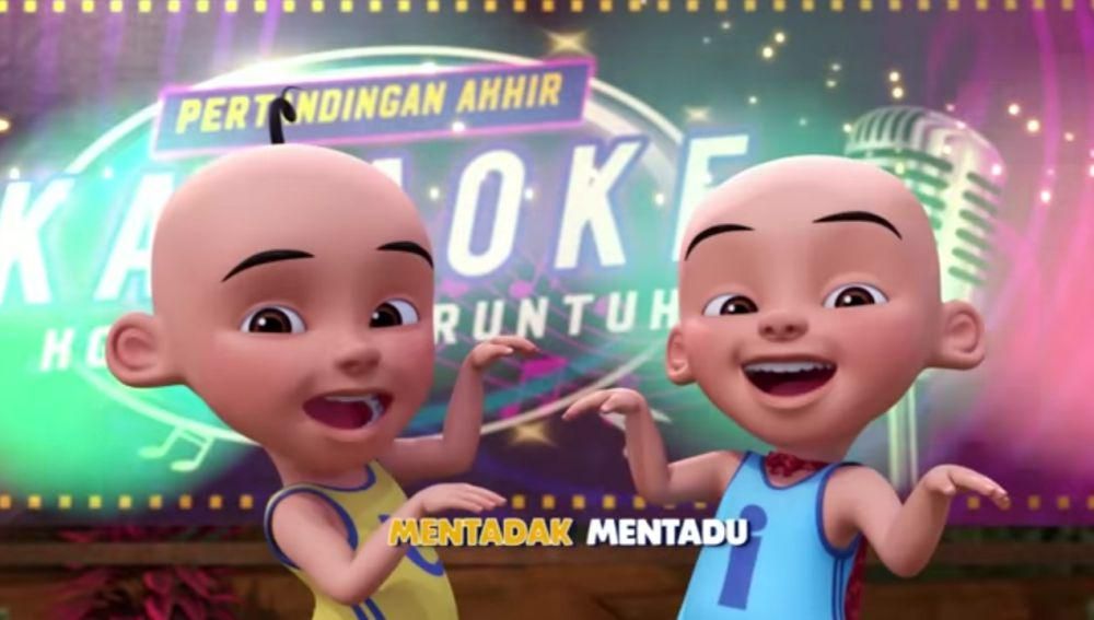 cuplikan episode Juara Karaoke di serial Upin dan Ipin (youtube.com/Les' Copaque Production)