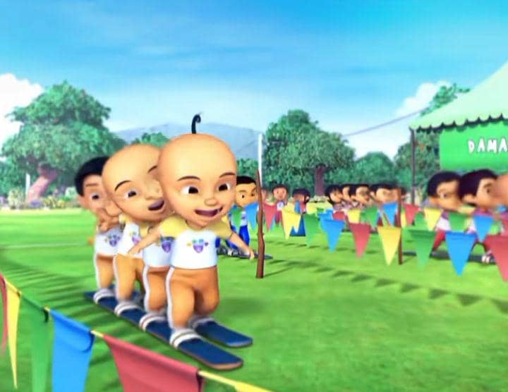 cuplikan episode "Sedia... Mula!" (dok. Les' Copaque Production/Upin & Ipin)