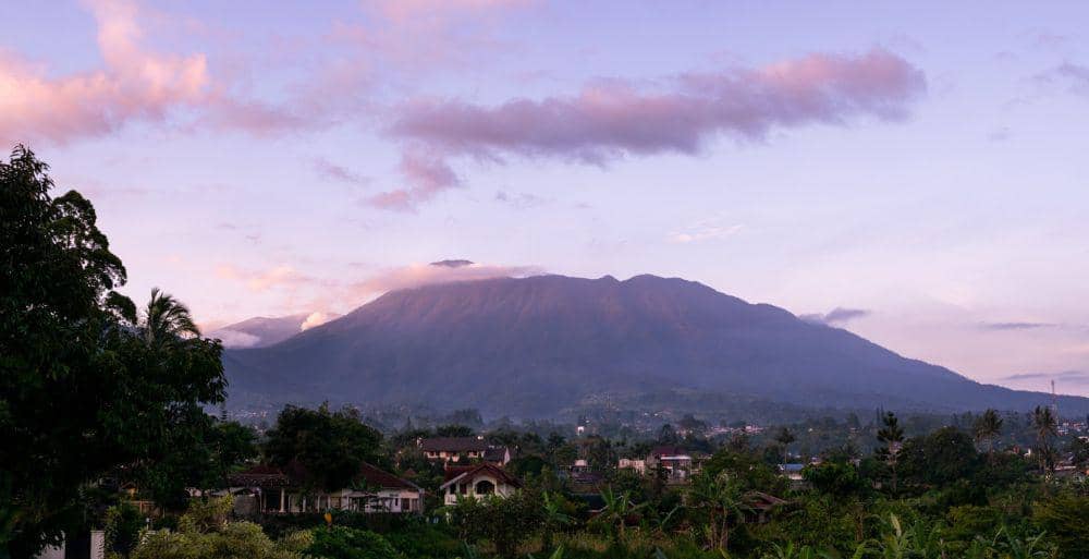 Potret Gunung Gede Pangrang