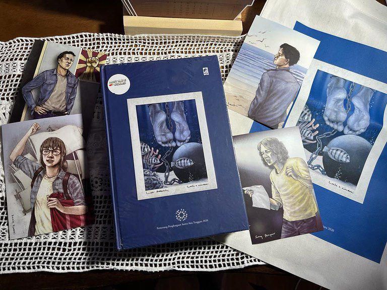 Novel Laut Bercerita karya Leila S. Chudori (instagram.com/leilachudor)i