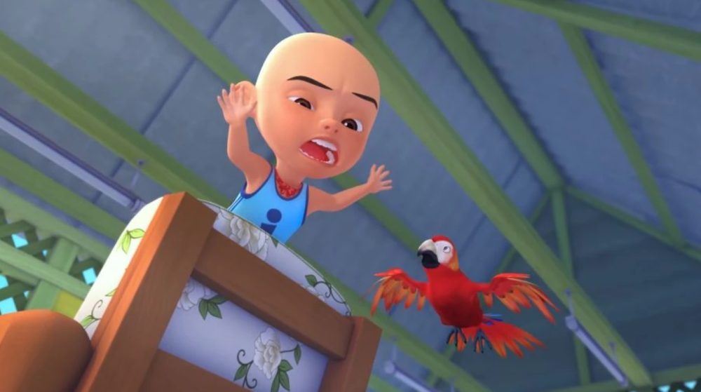 cuplikan episode Upin Ipin Si Merah (youtube.com/Les' Copaque Production)