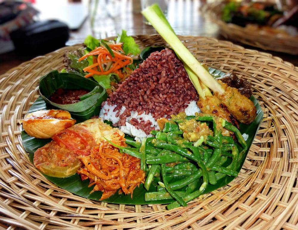 Ilustrasi nasi campur Bali (pixabay.com/sorcel)