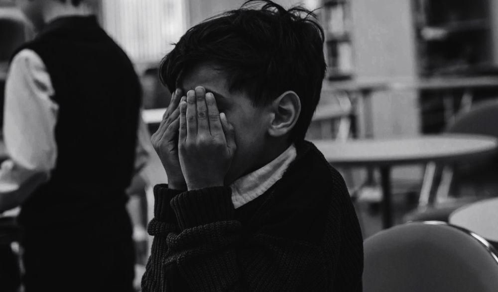 ilustrasi anak-anak terganggu secara psikologis. (pexels.com/Mikhail Nilov)