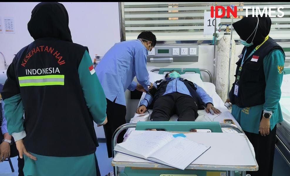 Klinik Kesehatan Haji Indonesia (KKHI) di Madinah, Arab Saudi. (Media Center Haji/Rochmanudin)
