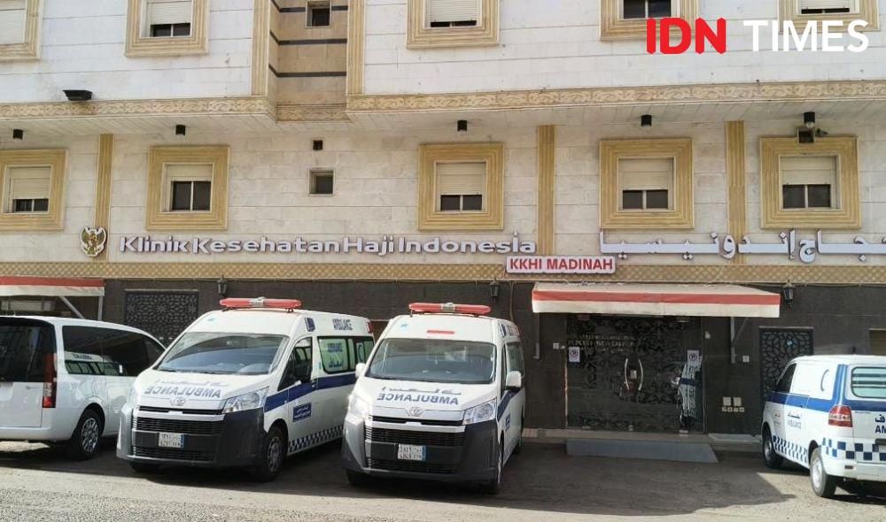 Klinik Kesehatan Haji Indonesia (KKHI) di Madinah, Arab Saudi. (Media Center Haji/Rochmanudin)