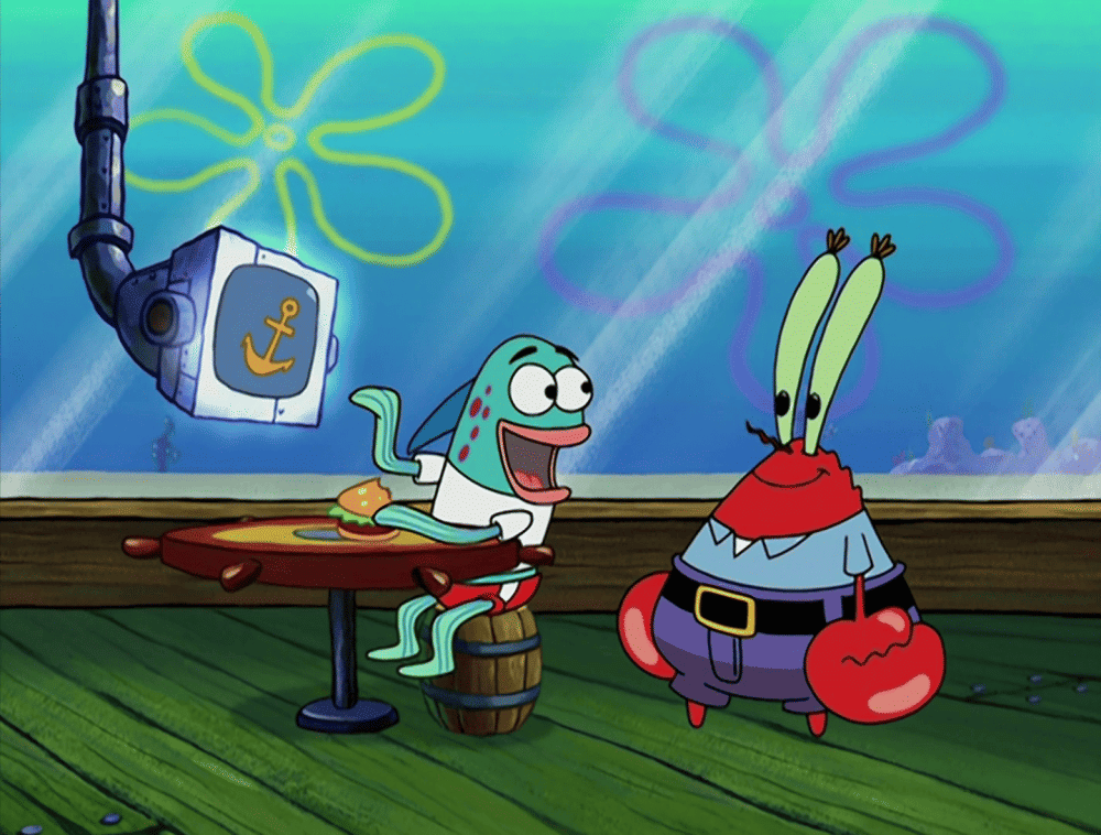 Tuan Krabs berubah jadi loyal pada pelanggannya (dok. Nickelodeon/SpongeBob SquarePants)