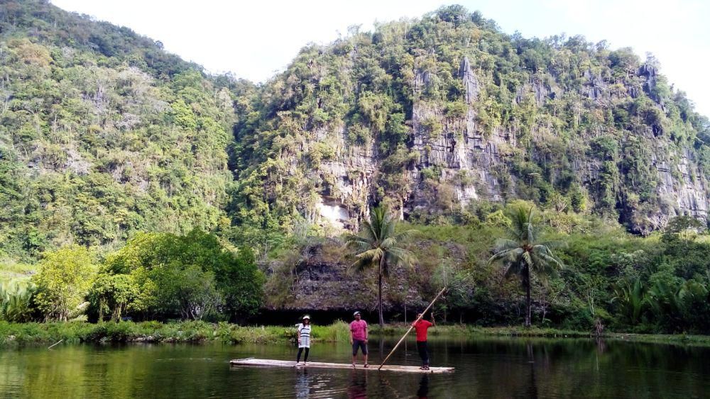 Rammang-Rammang, Geopark Maros Pangkep (dok.pribadi/Gusti Nur Iwari)