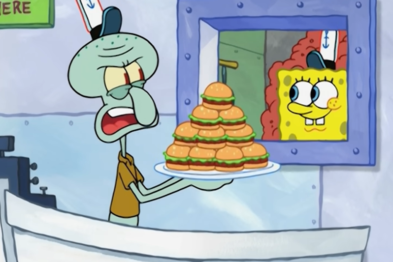 7 Momen Persahabatan Terbaik antara SpongeBob dan Squidward