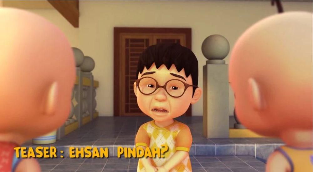 cuplikan episode Upin Ipin Ehsan Pindah (youtube.com/Les' Copaque Production)