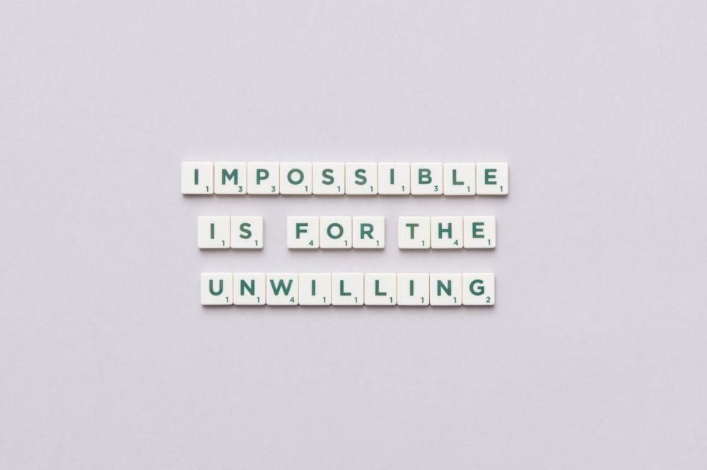 ilustrasi quotes untuk hiasan ruang kerja. (Pexels.com/DS Stories)