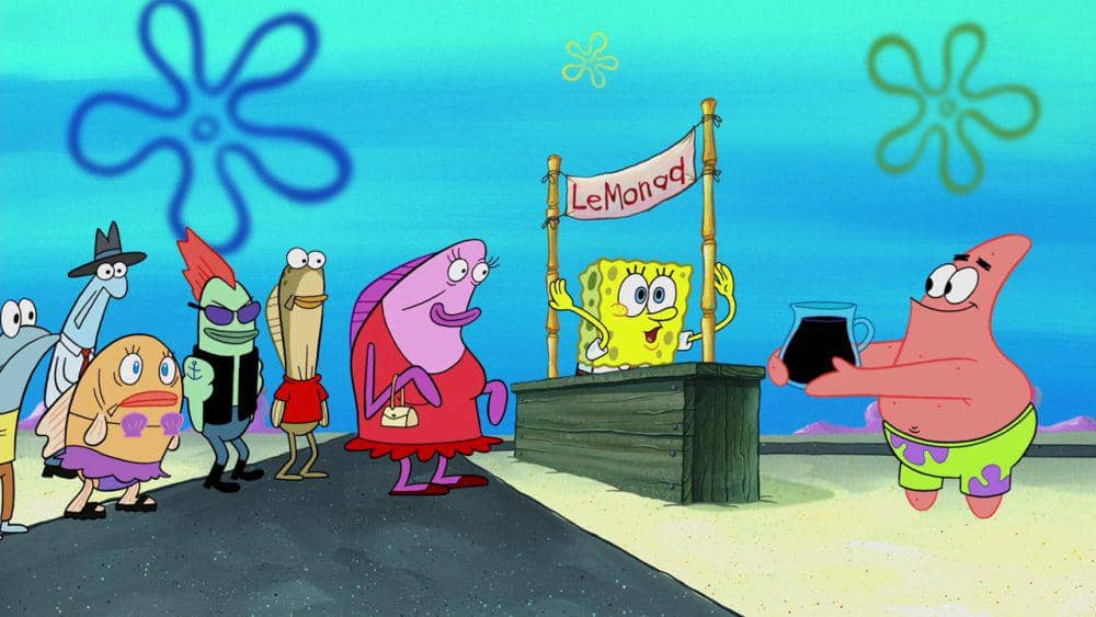 bisnis limun Patrick sukses besar (dok. Nickelodeon/SpongeBob SquarePants)
