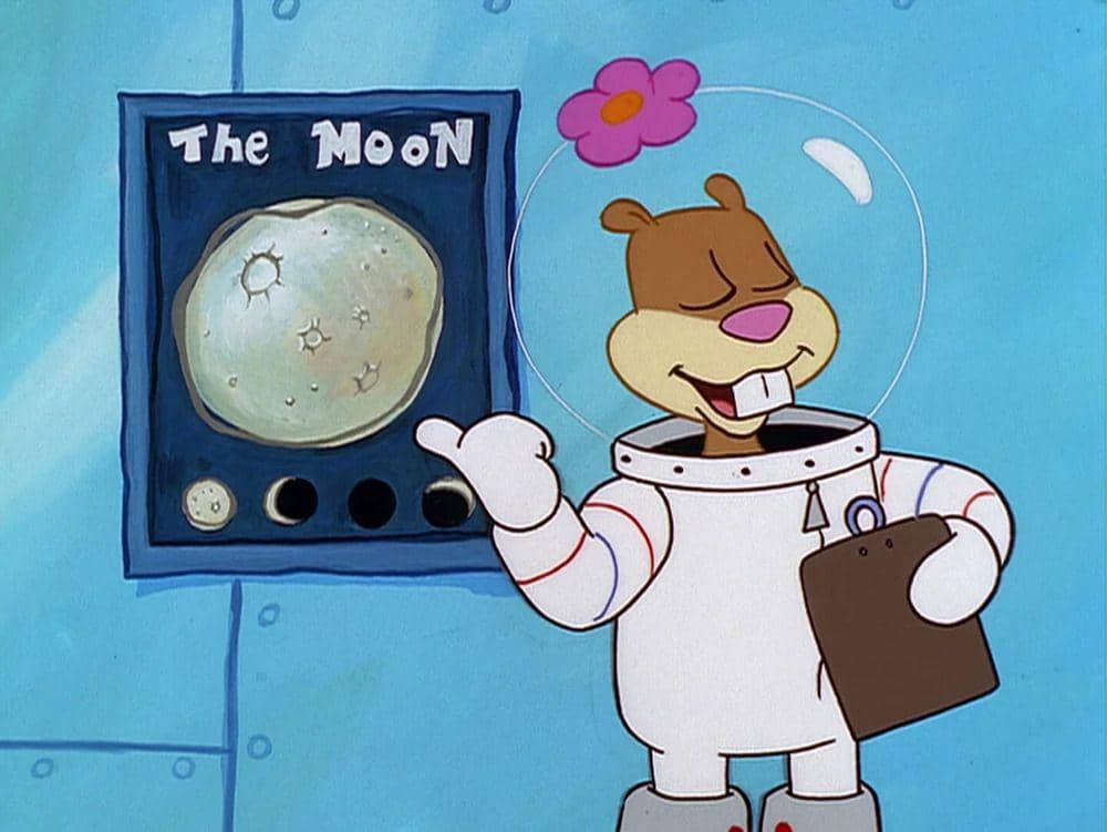 karakter Sandy di kartun SpongeBob SquarePants (dok. Nickelodeon/SpongeBob SquarePants)