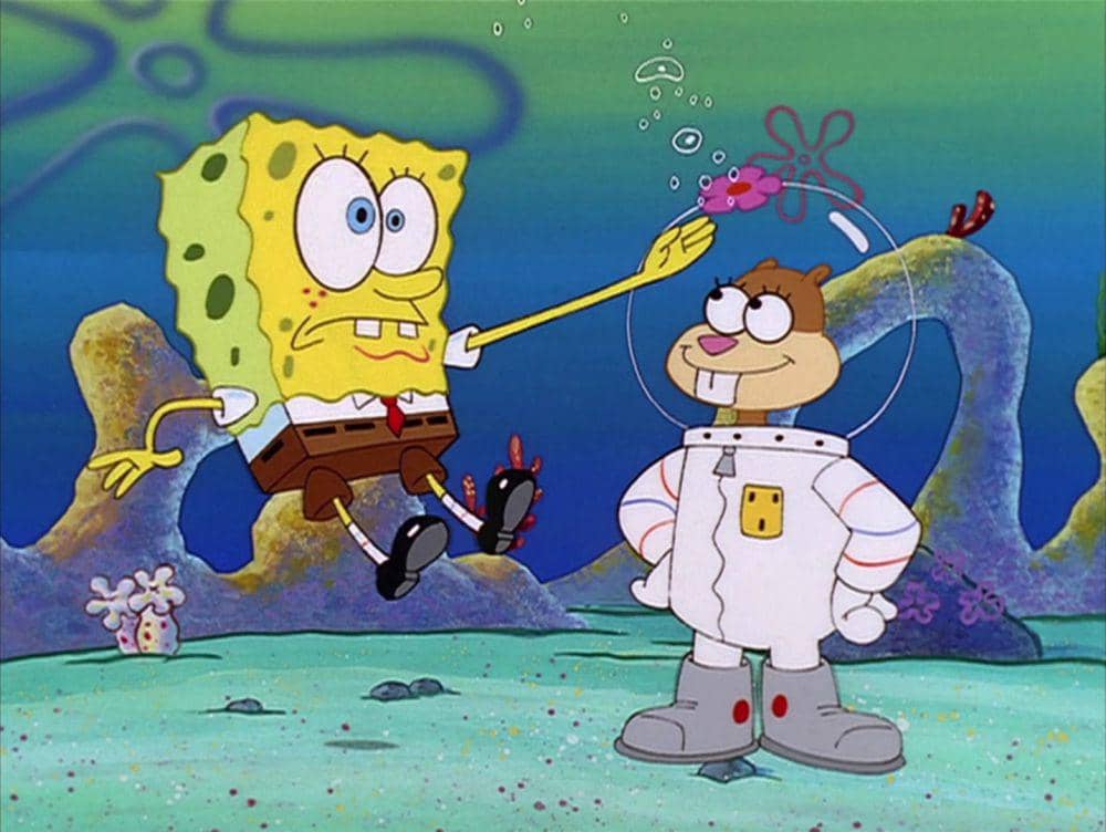 karakter Sandy di kartun SpongeBob SquarePants (dok. Nickelodeon/SpongeBob SquarePants)