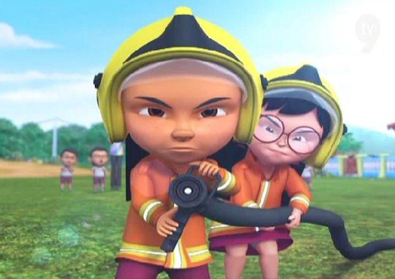 cuplikan episode Sedia Menyelamat Upin Ipin (youtube.com/Les' Copaque Production)