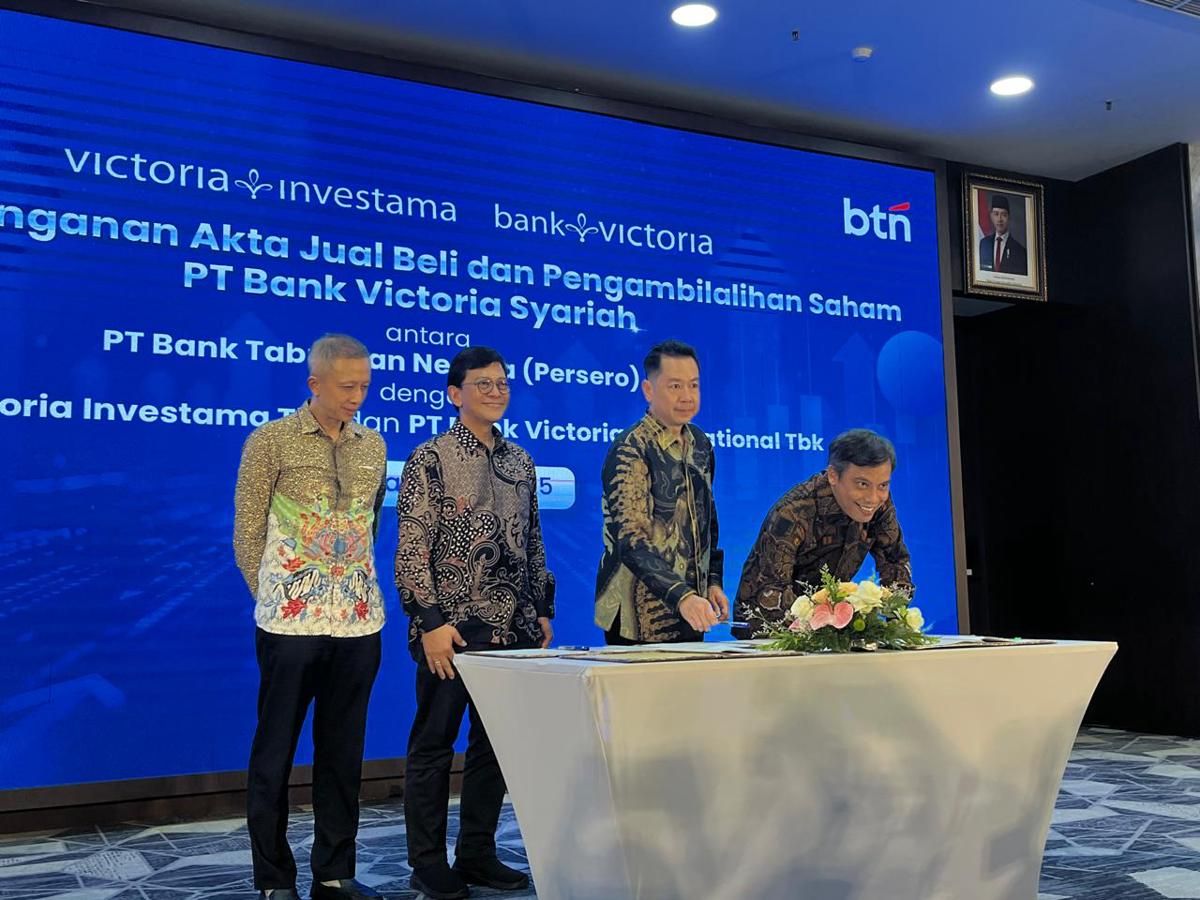 Usai Diakuisisi BTN, Bank Victoria Syariah Bakal RUPSLB Tentukan Arah Bisnis