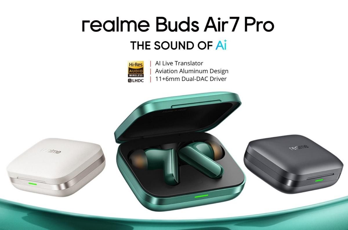 realme Buds Air7 Pro Hadir di Indonesia, Fitur AI Translator Real Time