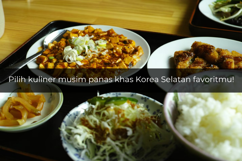 Potret makanan khas Korea Selatan (unsplash.com/magicmmary)