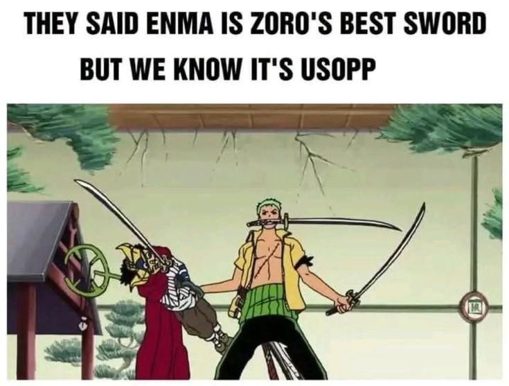 7 Meme Enma One Piece, Pedang Terkuat Milik Zoro?