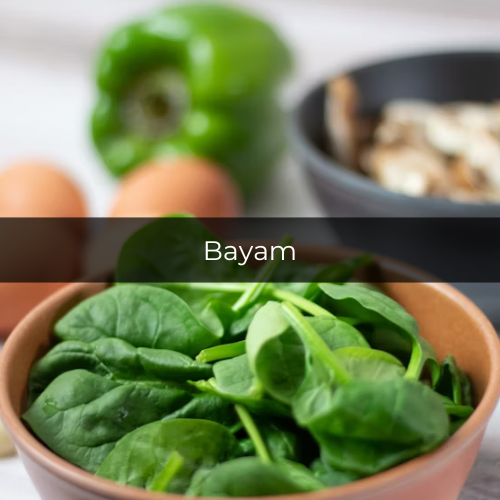 Ilustrasi bayam segar (unsplash.com/frostyfilmsandphoto)