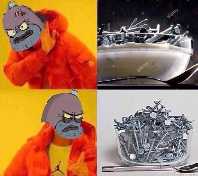7 Meme Salty Spitoon SpongeBob, Sarapan Paku Tanpa Susu!