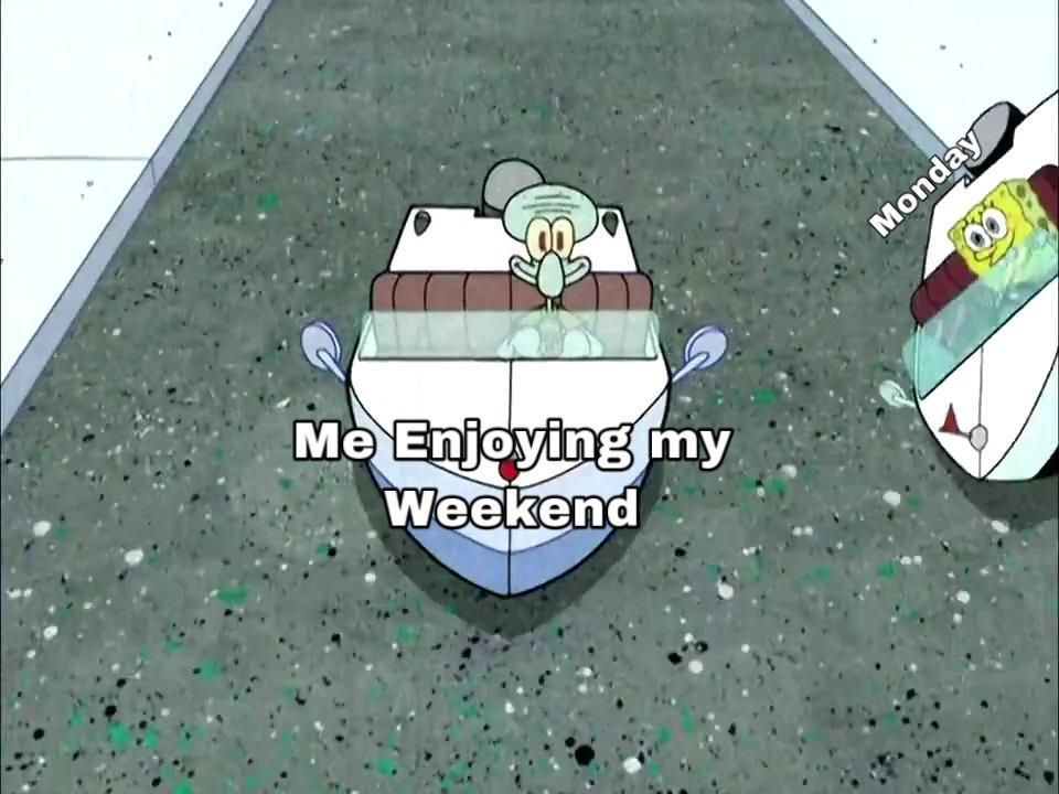 8 Meme SpongeBob tentang Senin, Dibenci oleh Banyak Orang?