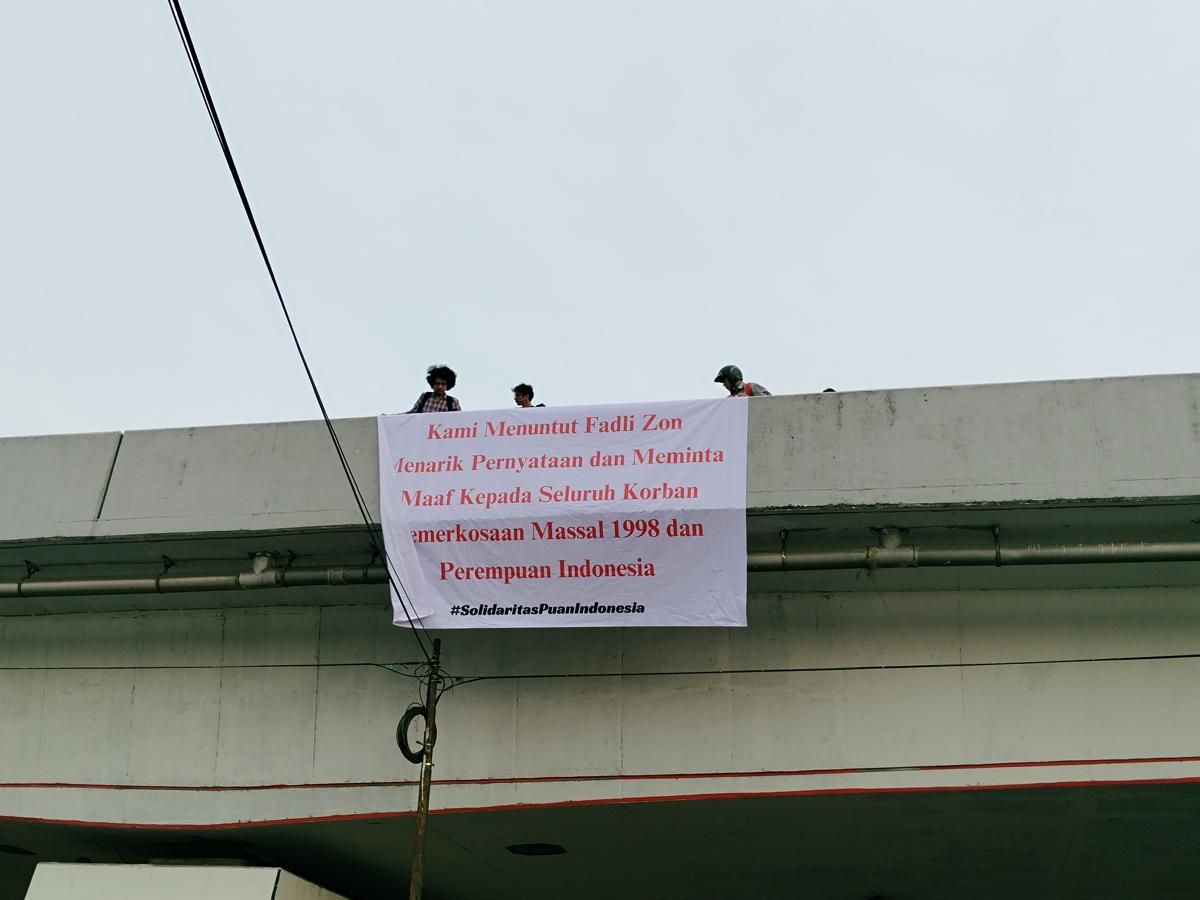 Aktivis Suara Puan Indonesia Tuntut Fadli Zon Minta Maaf soal Pemerkosaan Massal 1998