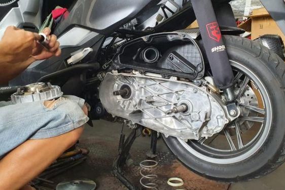 7 Fungsi Kampas Ganda Motor Matic, Bikin Bensin Lebih Irit